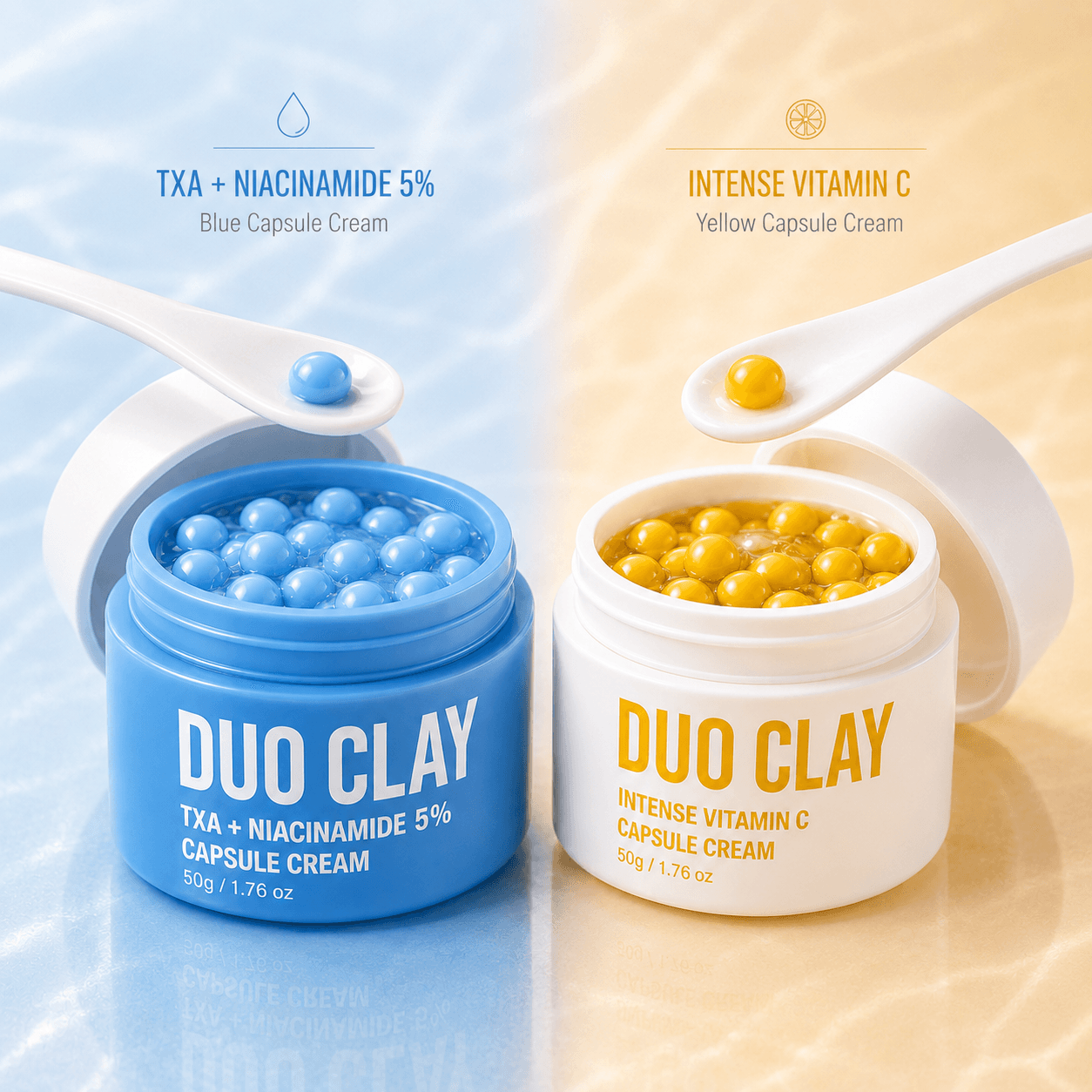 DUO CLAY Vitamin C capsule cream